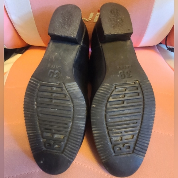 BeautiFeel Black Leather Buttoned Ankle Booties, GUC - Picture 5 of 11